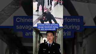 Officer Does A Savage Takedown
