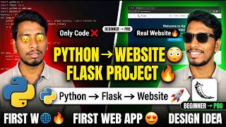 👉 Build Your First Flask Web App 🔥 | Task Manager Project | Python to Web 🚀