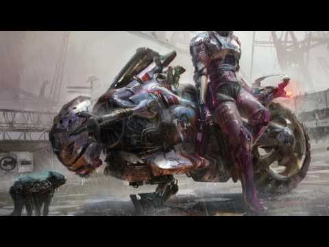 Digital Painting Landscape Concept Art Time Lapse The Best Sci Fi Cyberpunk Digital Art Part Iv