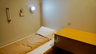 16 hours on Private Room Overnight Ferry in Japan