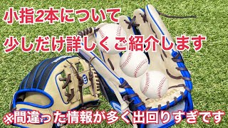 間違いだらけの内野手の小指2本入れについて