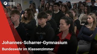 Johannes-Scharrer-Gymnasium: Bundeswehr im Klassenzimmer