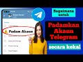 Cara Memadam Akaun Telegram 2023 Secara Kekal || Padamkan Akaun Telegram