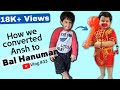 Easy Bal Hanuman makeover for kids | Hanuman ji Fancy Dress & Makeup | vlog #33