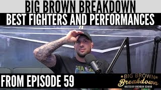 Big Brown Breakdown - Best Fighters and Performances of the Year