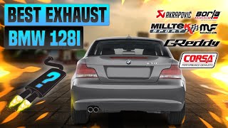 BMW 128i Exhaust Sound🔥Cherry Bomb,Dynomax,ECS,Magnaflow,Supersprint,Vibrant,Upgrade