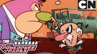 Ex-Mayor vs Mayor | The Powerpuff Girls Classic | Cartoon Network