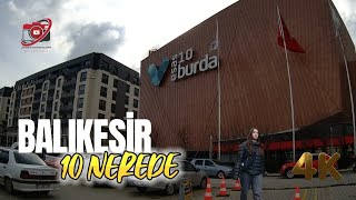 BALIKESİR, 10 numara şehir, esas 10 burda ve çevresi, Ocak 2024, 4K