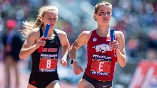 Epic Katelyn Tuohy vs Krissy Gear Duel In 4x1500m National Record Race