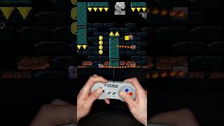 FIREBAR BOSS FIGHT - Kaizo Mario #shorts #kaizo #kaizo