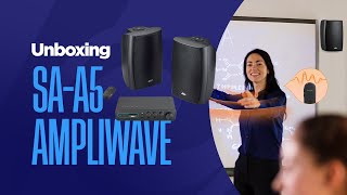 SA-A5 AmpliWave UNBOXING | AVer Europe