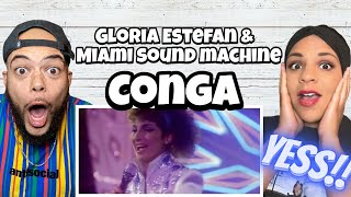 WOW!!..Gloria Estefan & The Miami Sound Machine -  Conga REACTION | FIRST TIME HEARING