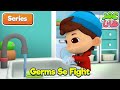 Germs Se Fight | Omar and Hana Urdu | Islamic Cartoon