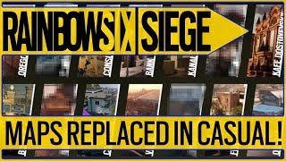 💥HUGE💥 Changes to Casual Map Pool In Operation Ember Rise Rainbow 6 Siege News