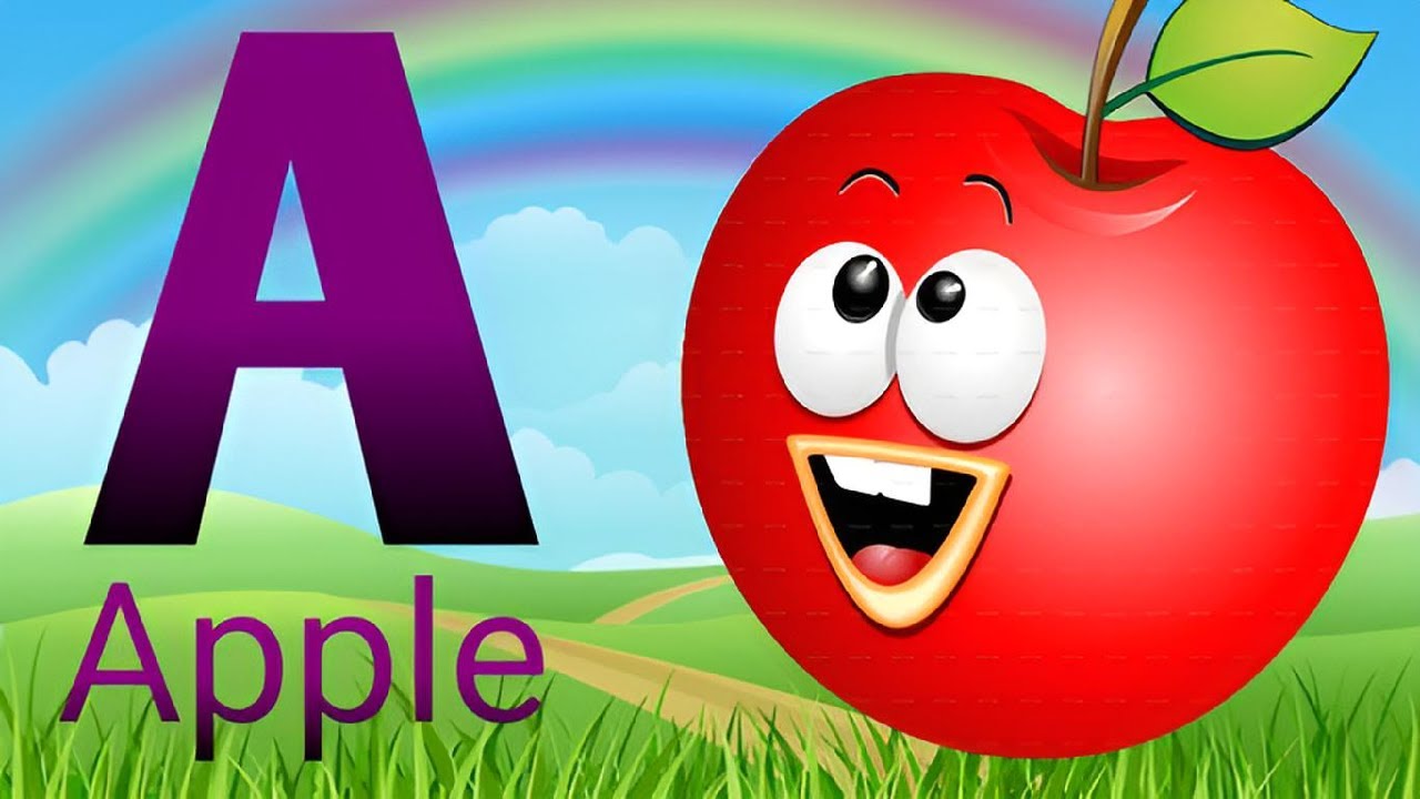 A For Apple B For Ball |English Varnamala |Alphabets Sounds |Abcd ...