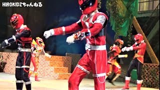 伝説のスーパー戦隊達と一緒に踊ろう☆キュータマダンシング！新振り付け♪宇宙戦隊キュウレンジャー EDダンス☆ホウオウソルジャーも登場