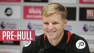 Pre-Hull City | Eddie Howe on recent home form and the international break