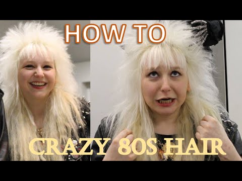 80s Hair Tutorial