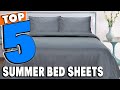 Best Summer Bed sheets Reviews 2024 | Best Budget Summer Bed sheets (Buying Guide)