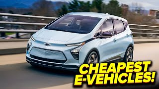 The CHEAPEST Electric Vehicles in the World (2023)