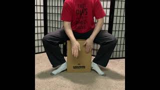 Meinl cardboard cajon demo