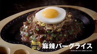 びっくりドンキーTV-CM「麻辣バーグライス篇」