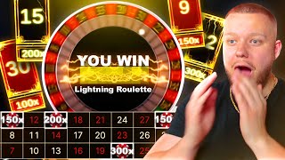 I TRIED THE BEST LIGHTNING ROULETTE BETTING STRATEGY! (Big Win)