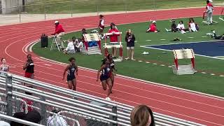 T’La Dewitt and Rondisia Williams | 100m Dash | District 1-4A Championships 23