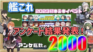 【艦これ】初春＆春イベ2023アンケート結果発表！