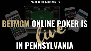 BetMGM Poker Pennsylvania: 5 Things You Should Know