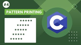 C Programming Tutorial : Mastering Rhombus star pattern Printing || Learn C programming language