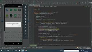 Attempt to invoke virtual method on a null object reference error in fragment binding android studio