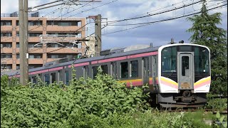 E129系B8編成【4K】信越本線上り444M