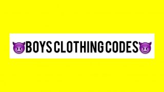 Roblox Boy Outfit Codes In Description - codes for yellow clothing on roblox boys