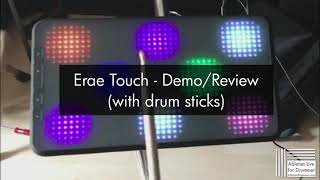 Erae Touch (Embodme) Demo + Review with Drum sticks