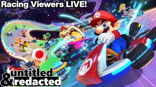 Racing Viewers in Mario Kart 8 Deluxe LIVE!