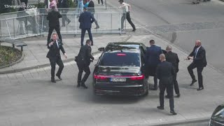 Slovakia's Prime Minister shot