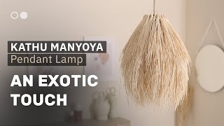 Kathu Manyoya Rattan Pendant Lamp - Ledkia