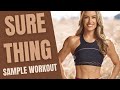 Sure Thing - Beachbody Sample Workout - with Megan Davies