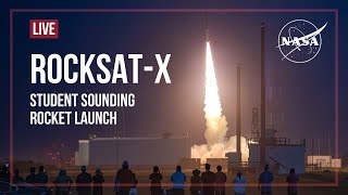 RockSat-X Student Sounding Rocket Launch - Aug. 13, 2024