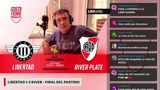 Libertad vs RIVER | EN VIVO | Fecha 3 - Copa Libertadores | Relata Lito Costa Febre