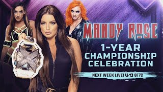 Mandy Rose 1-Year Championship Celebration (Full Segment)