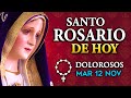 ROSARIO de HOY martes 12 de noviembre 2024 | Misterios Dolorosos del Santo Rosario