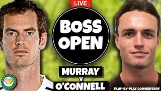MURRAY vs O'CONNELL | ATP BOSS Open, Stuttgart | LIVE Tennis Play-by-Play GTL Stream