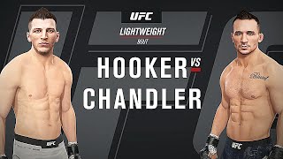 UFC 257 | Dan Hooker vs Michael Chandler | Full Fight Highlights | UFC in 2021 | UFC 4 Gameplay