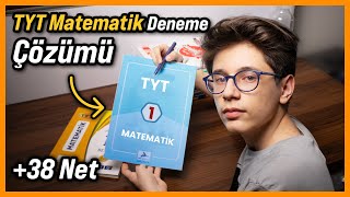 YKS ÖĞRENCİSİ Gözünden TYT MATEMATİK Denemesi Çözümü ! +38 Net