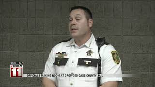 News Officials making room at crowded Cass County Jail