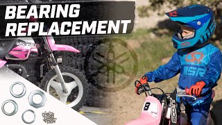 How To Replace Steering Stem Bearings on a Yamaha PW50