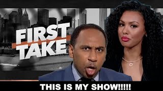 STEPHEN A SMITH And MALIKA ANDREWS GO AT IT ON FIRST TAKE!!!!!