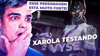 XAROLA TESTANDO A NOVA AGENTE VYSE DO VALORANT!!!